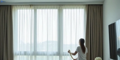 Delicate sheer drape cleaning marsden Matty Curtain Cleaning
